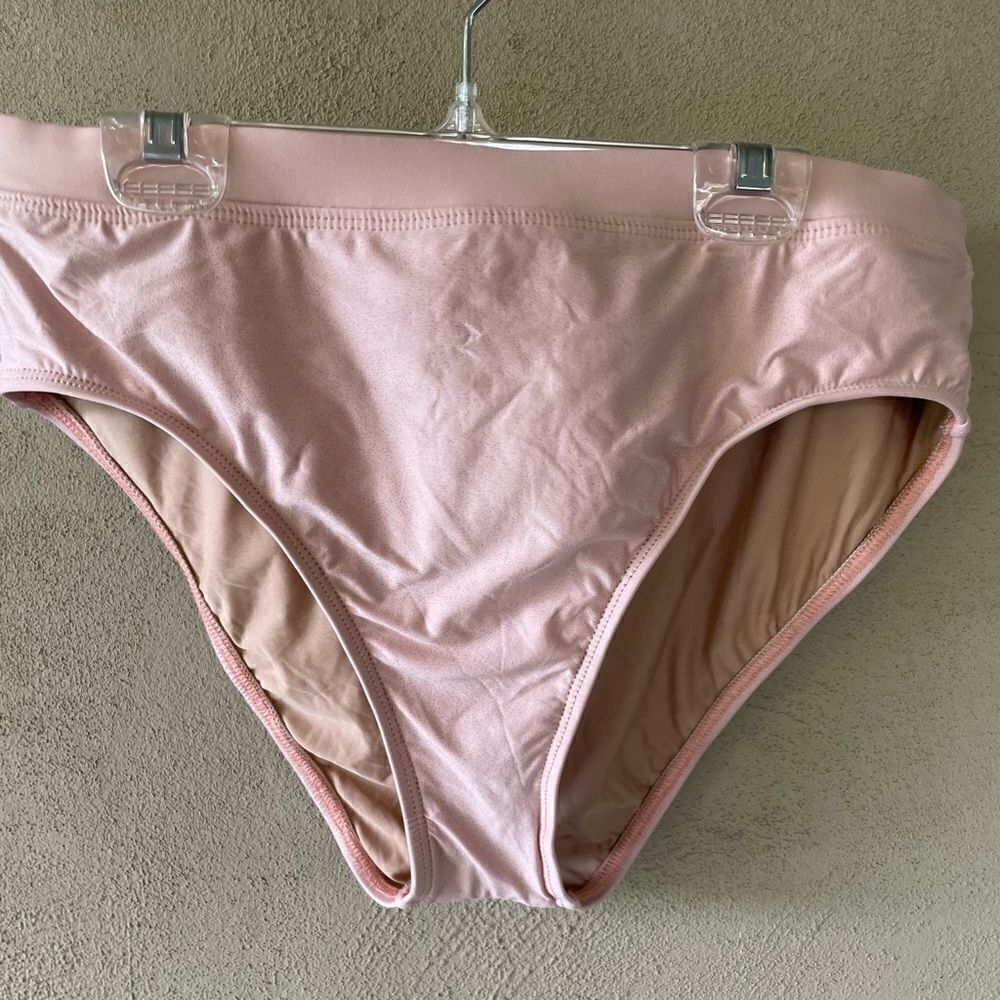 Next blush color swim bottoms Sz L